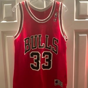 Scotty Pippen Chicago Bulls Jersey Champion 90’s